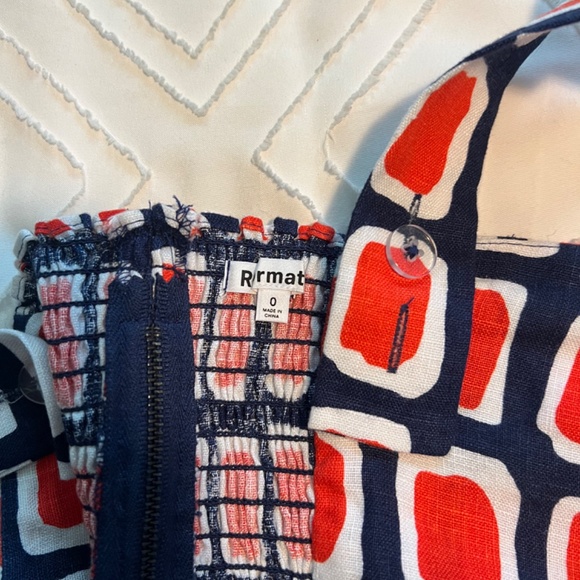 Reformation Vio Linen Top Al Fresco - Picture 4 of 4